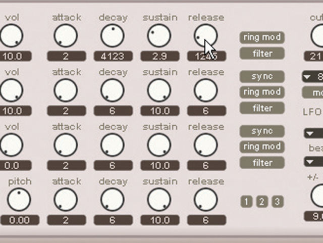 ADSR tweaks