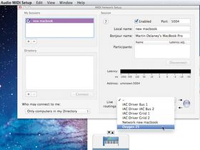 How to set up a MIDI controller over WiFi