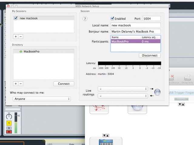 Testing the latency