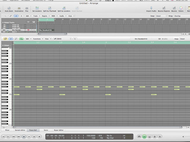 Program a beat