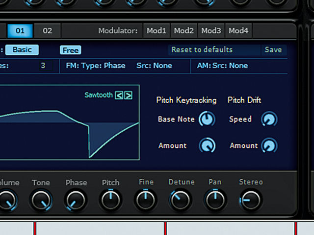 Tuning the oscillator