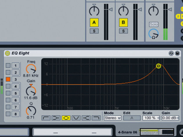 More snare hits