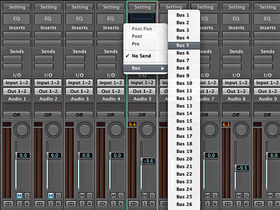 How to use insert and auxiliary effects