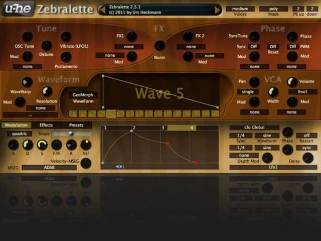 u-he Zebralette