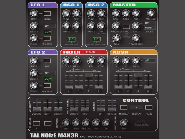 Togu Audio Line TAL-NoiseMaker