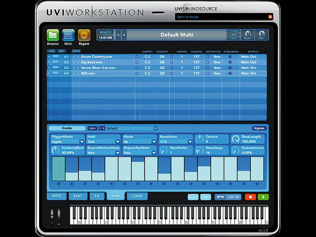 UltimateSoundBank UVI Workstation
