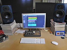 In pictures: Bomb the Bass's stripped-back studio