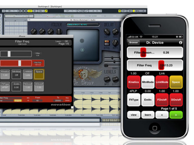 Novation Automap for iPhone