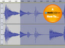 How to cut a drum hit out of a loop in Audacity