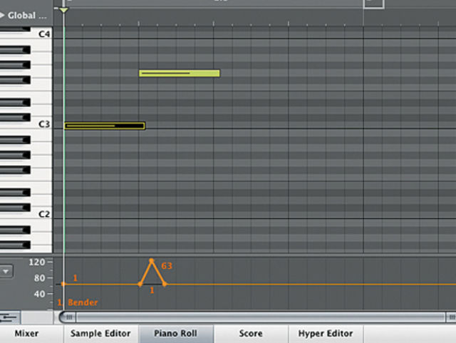 Ptich bend/modulation