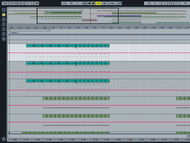 How to make a filtered dance music transition