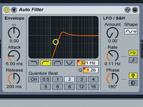 How to make a filtered dance music transition