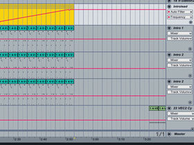 How to make a filtered dance music transition