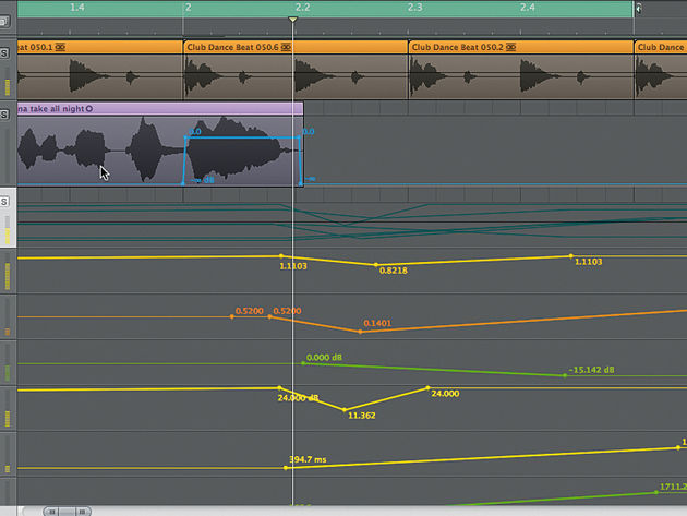 Automate your delay effect's parameters to create an interesting sound that continuously evolves.