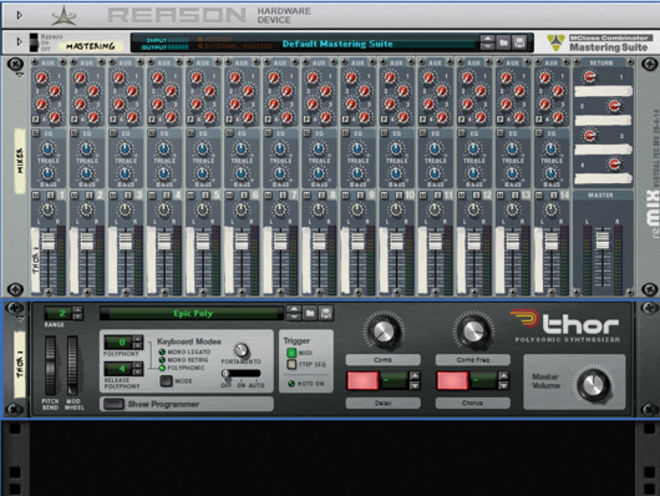 How to make a filthy electro sound in Reason 4