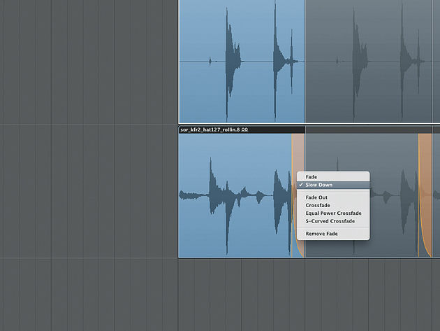 Adding an audio loop