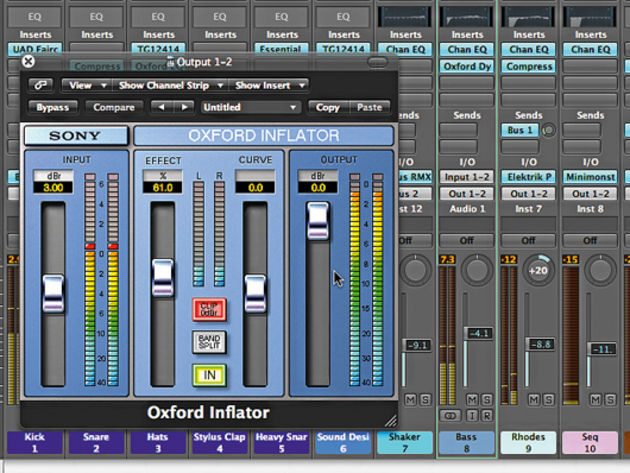 The final mix