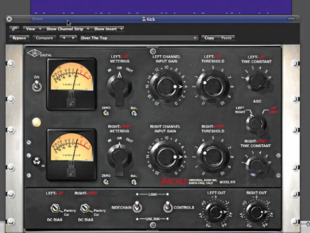 Compressing the kick