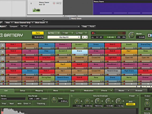 Adding a heavy snare