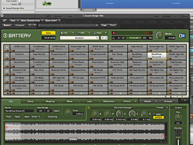 Adding sound design hits