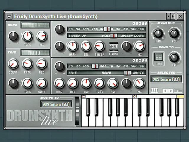 Editing the drum sounds