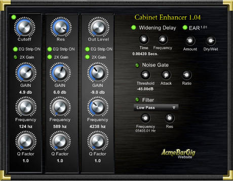 AcmeBarGig cab enhancer