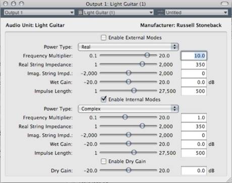 Light guitar