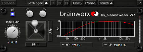 Brainworx bx cleansweep