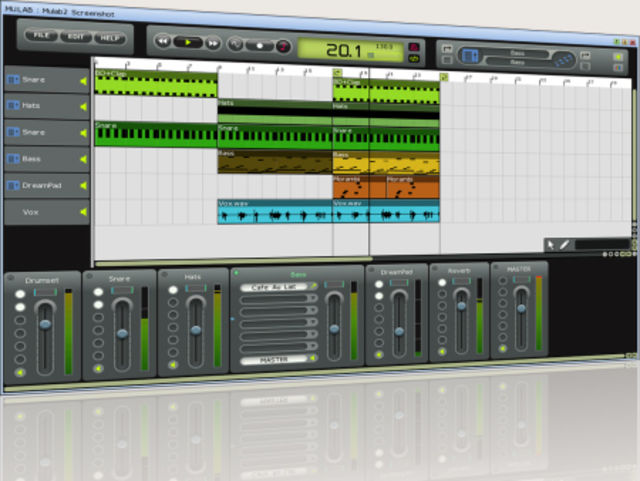 MUTOOLS' MU.LAB Free gives you six tracks to record on.