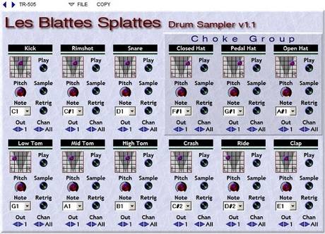 Les blattes splatte