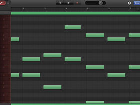 How to edit MIDI notes in GarageBand for iOS