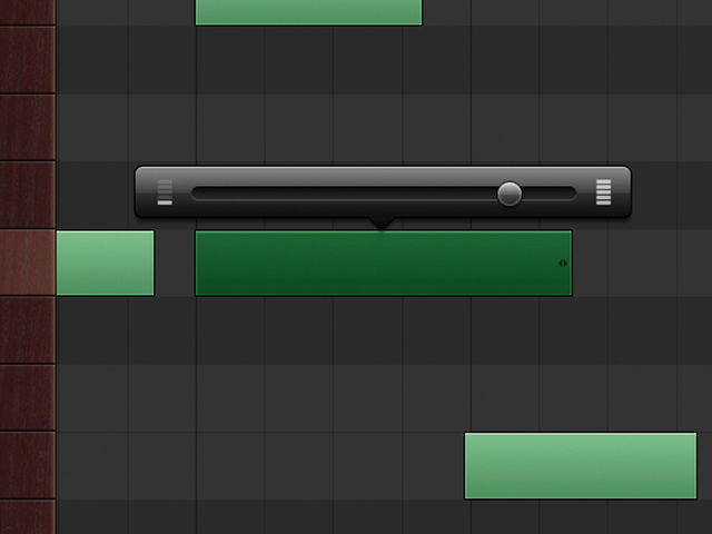 Editing note velocities