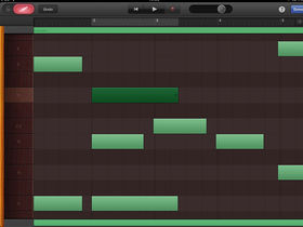How to edit MIDI notes in GarageBand for iOS