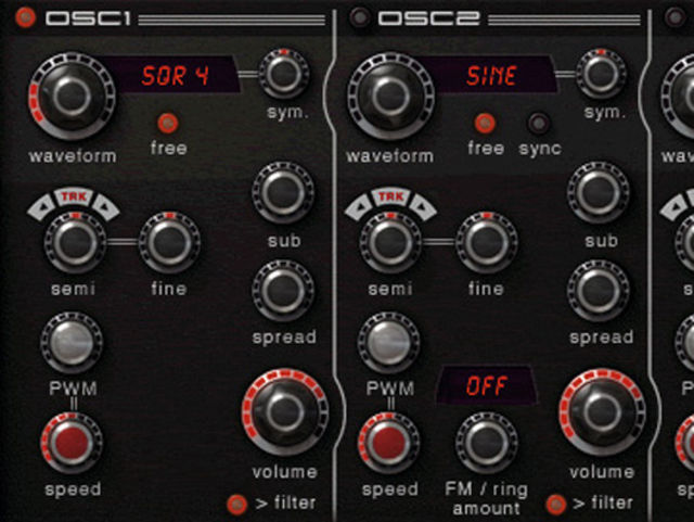 Changing the waveform