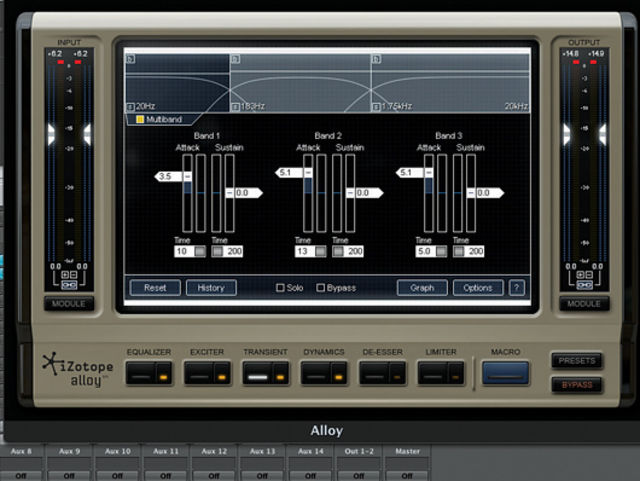 Transient tweaking