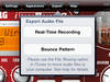 Audio export