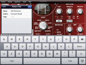 How to make a beat in Korg iElectribe for iPad