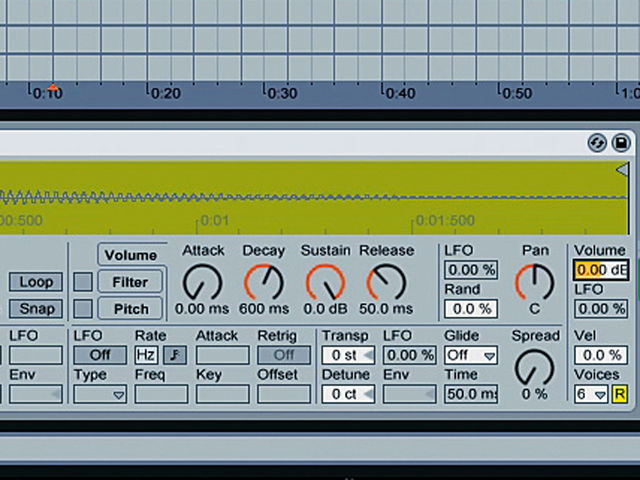 Open a sampler
