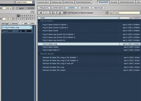 Justice bass sound
