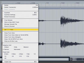 How to warp a full track in Ableton Live 8