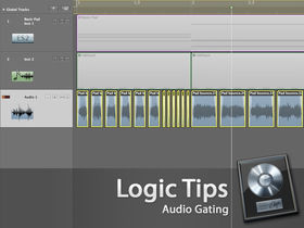 Audio gating in Logic Pro 8