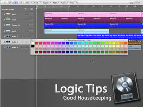 Good housekeeping in Logic Pro 8