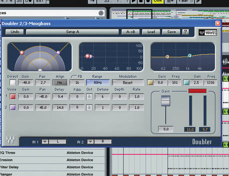Massive synth bass sound