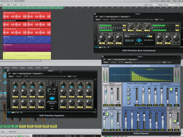 EQ, compression and reverb