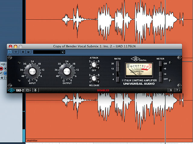 EQ and compress channel two