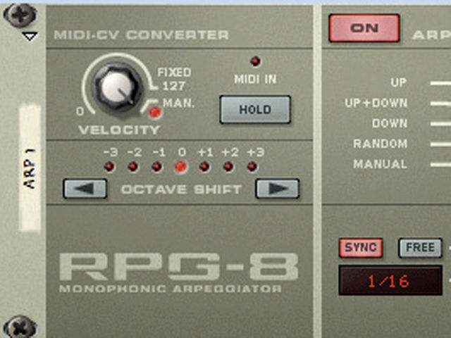 Reason's RPG-8: for all your arpeggiation requirements.