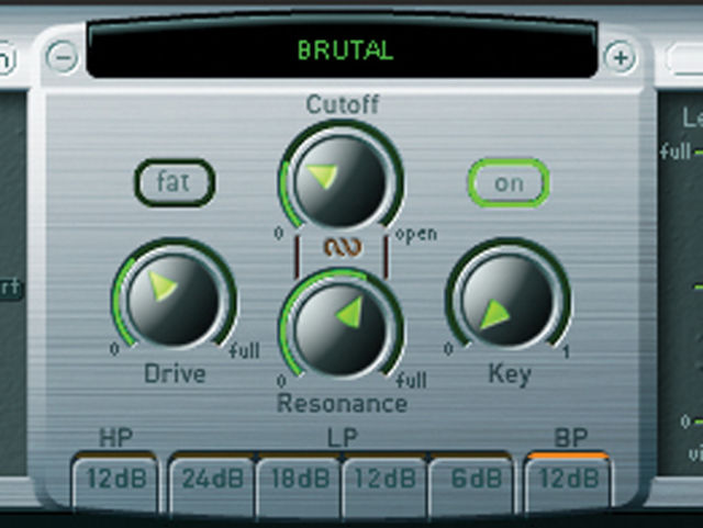 Starting the bass