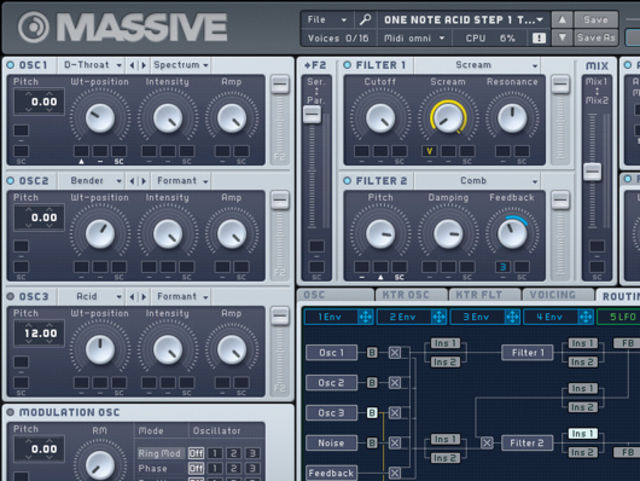 Acid synth