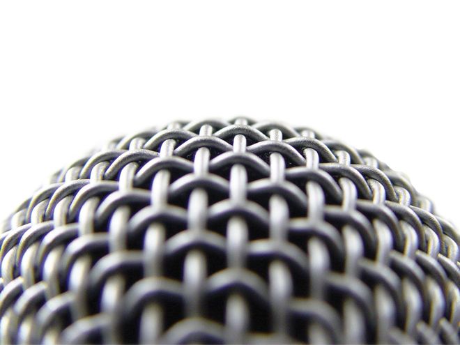 21 microphones for recording vocals