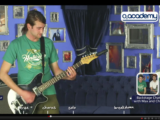 Learn from the man himself, lead guitarist Chris Miller
